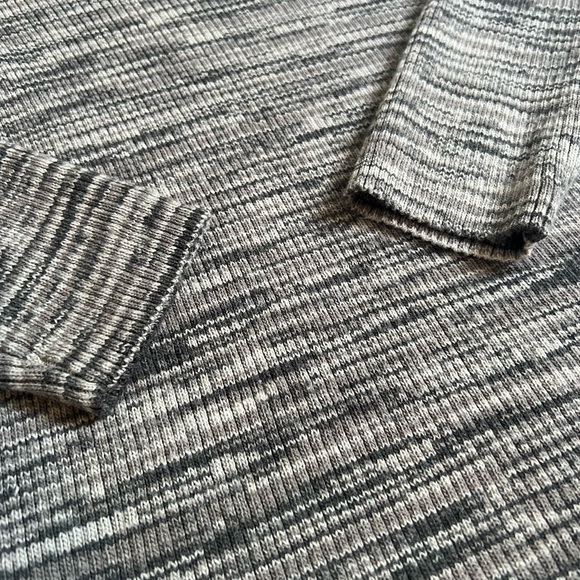 Zara Black and Gray Girl Sweater Dress - Picture 4 of 5